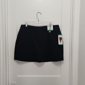 NWT Greg Norman Black Golf Skort Size XL